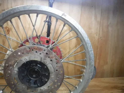 1988 Yz125 Rear Wheel Rim Hub Spokes Complete