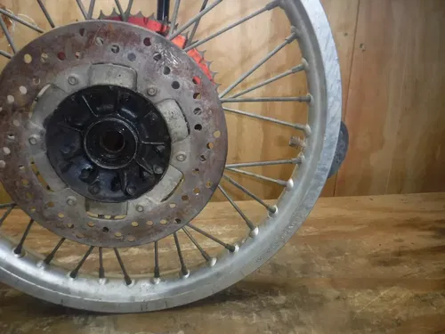 1988 Yz125 Rear Wheel Rim Hub Spokes Complete