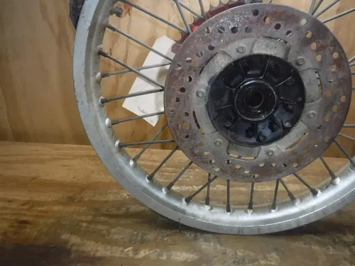 1988 Yz125 Rear Wheel Rim Hub Spokes Complete