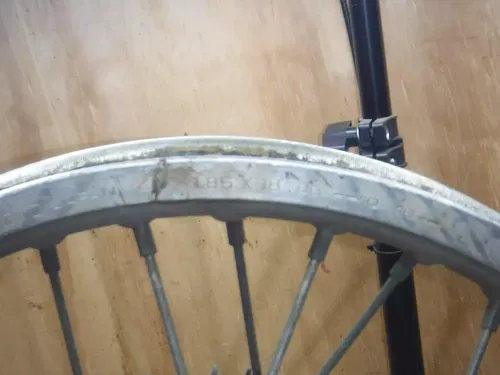 1988 Yz125 Rear Wheel Rim Hub Spokes Complete
