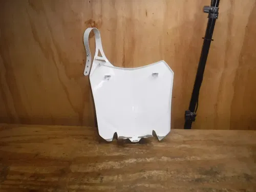 2015 Crf450r Front Number Plate Plastic Body White