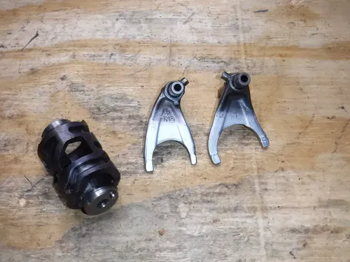 Yz250f Transmission Drum Forks Rods Linkage 2002