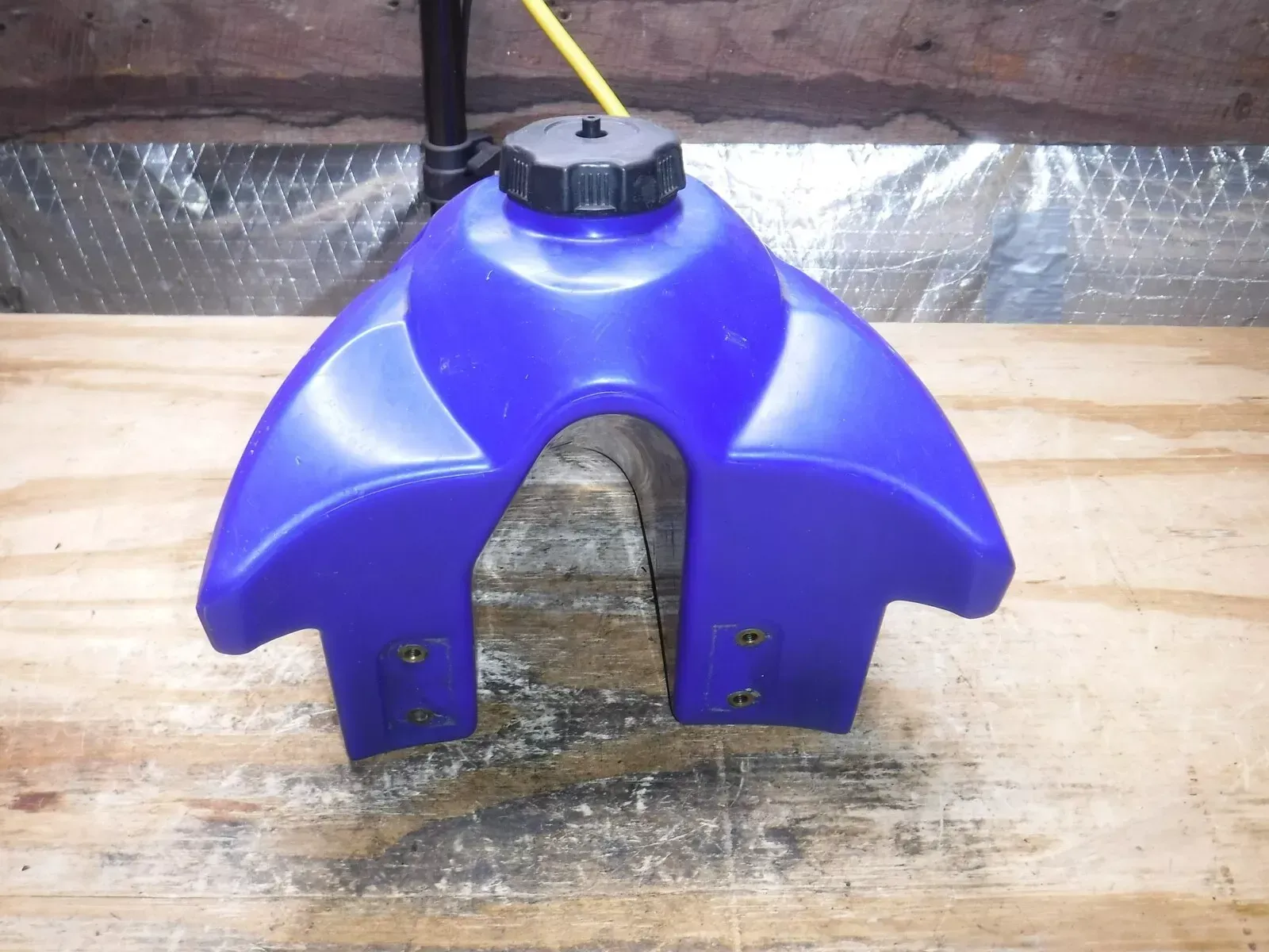 TTR125 Fuel Tank Gas Petrol Cap Cell Body Blue Plastics 2001