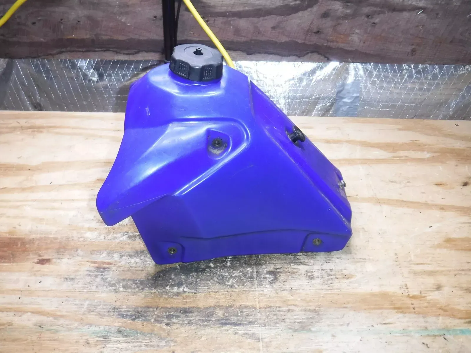 TTR125 Fuel Tank Gas Petrol Cap Cell Body Blue Plastics 2001