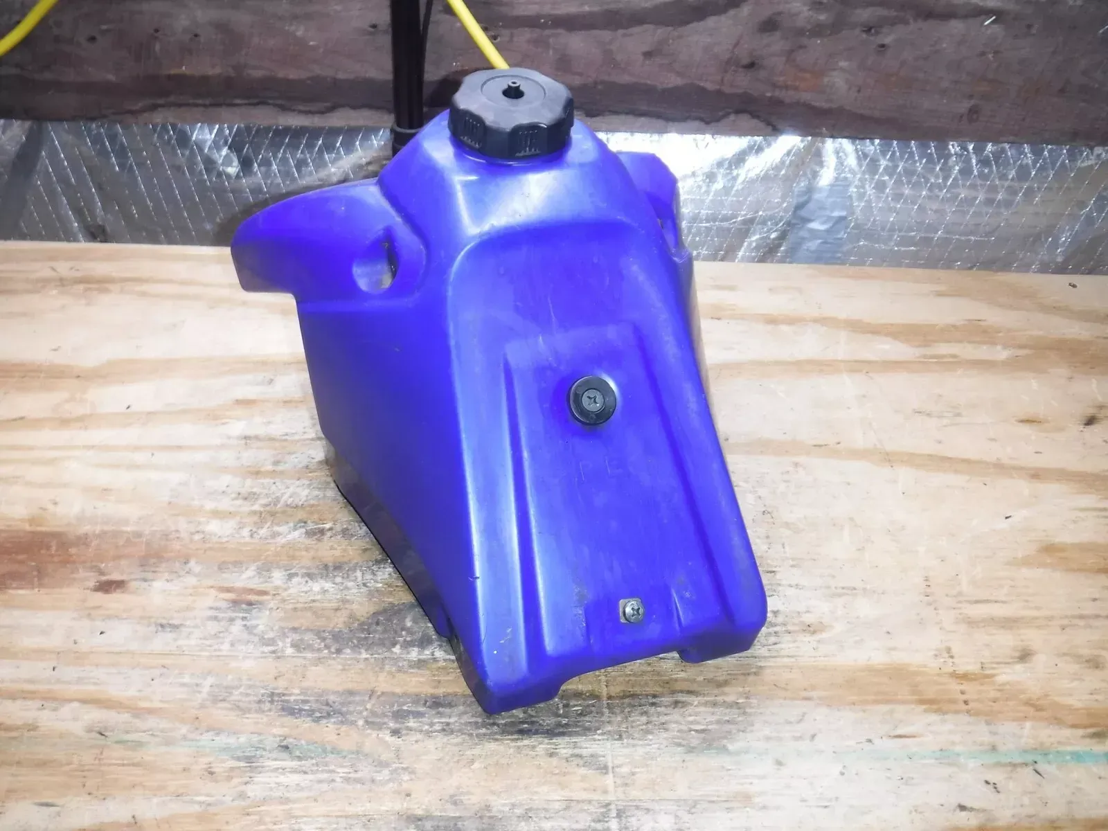 TTR125 Fuel Tank Gas Petrol Cap Cell Body Blue Plastics 2001