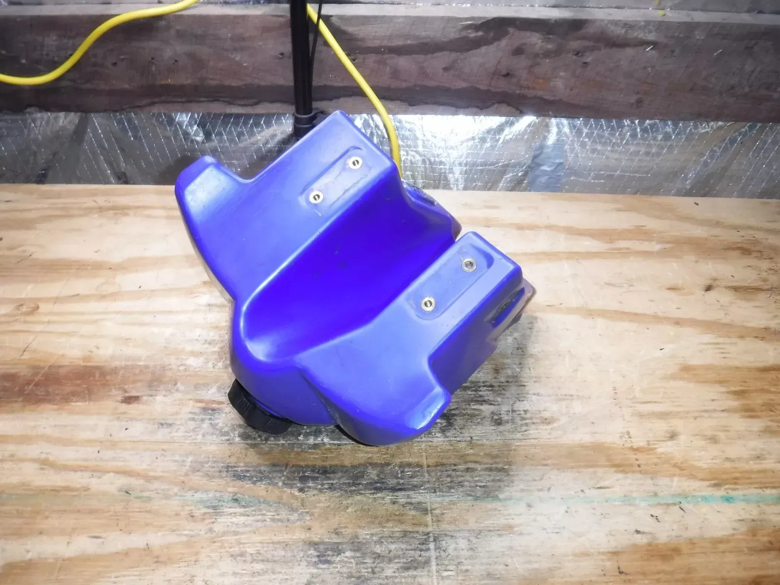 TTR125 Fuel Tank Gas Petrol Cap Cell Body Blue Plastics 2001