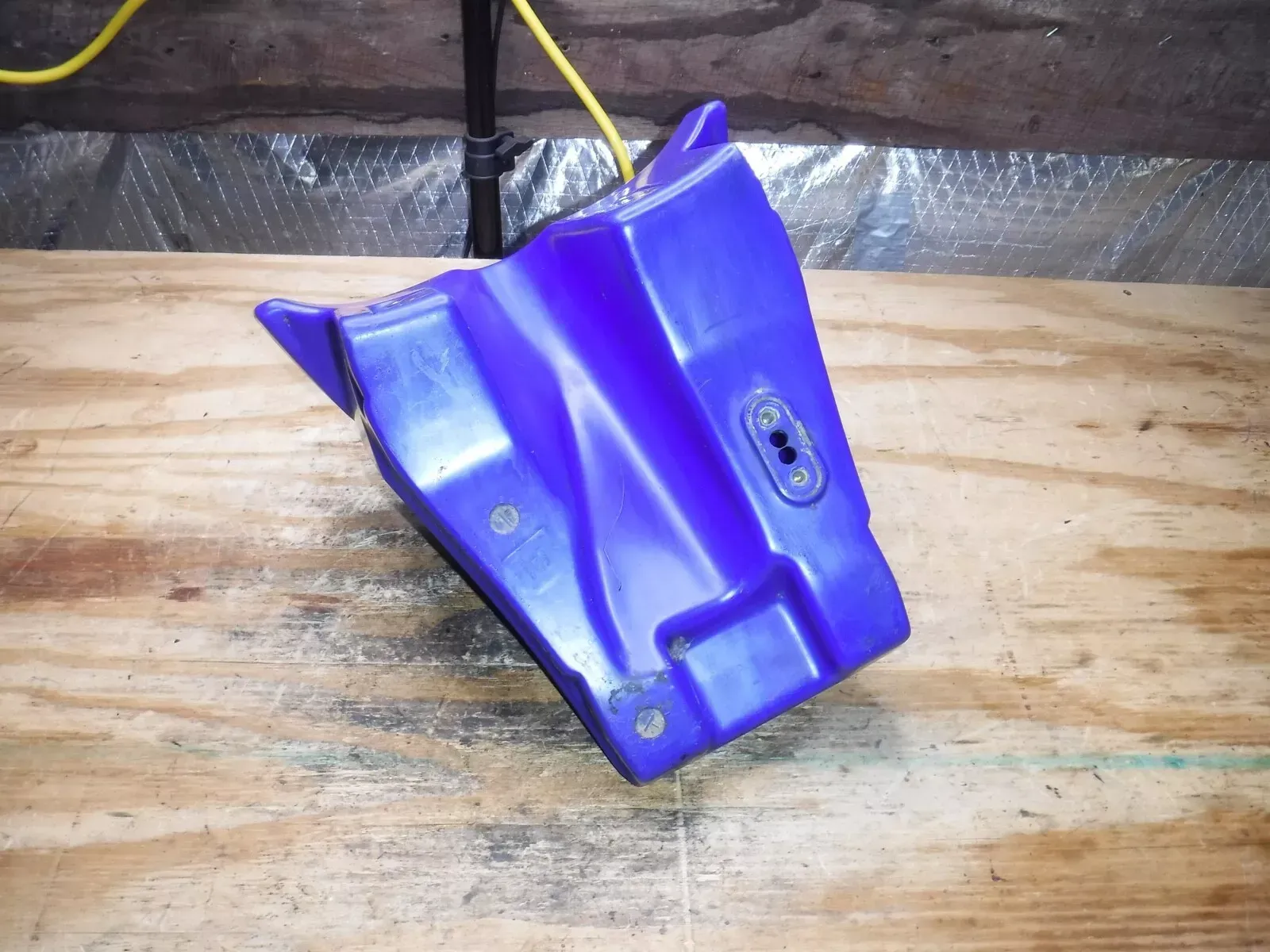 TTR125 Fuel Tank Gas Petrol Cap Cell Body Blue Plastics 2001