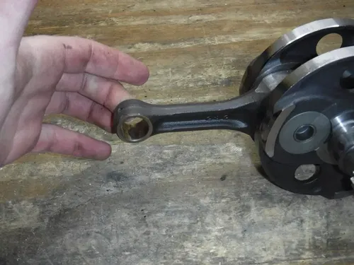 2008 Yz450F Crankshaft Crank Shaft Connecting Rod Bottom End (DAMAGED)
