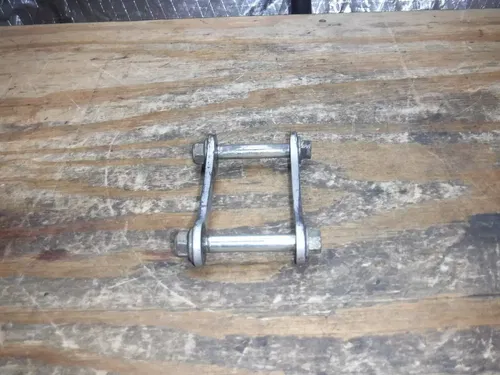 2000 Kx100 Kawasaki Rear Shock Linkage Plates Wish Bone Dog Suspension Bolts