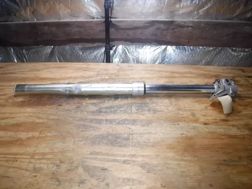 1990 Yz125  Left Front Fork Suspension Upper Lower Legs Parts Only