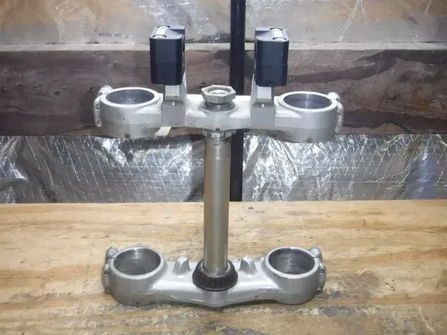 1993 Kx125 Triple Clamps Trees Yokes Steering Stem Front Forks
