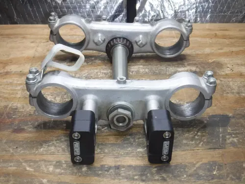 1993 Kx125 Triple Clamps Trees Yokes Steering Stem Front Forks