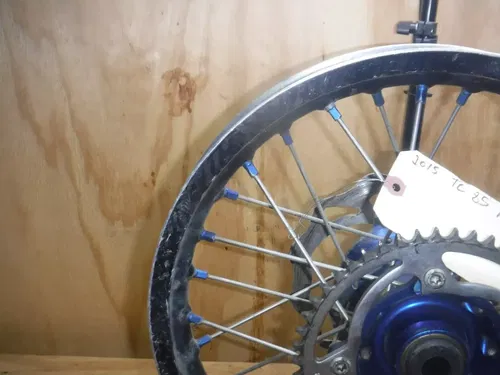 2015 TC85 Rear Wheel Rim Hub Spokes Complete