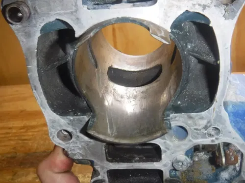 1986 Rm250 Top End Jug Cylinder Engine Motor Head 1985 1986 1987 1988 NEEDS WORK