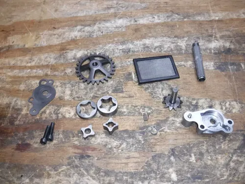 2011 Kx250f (A) Kawasaki Oil Pump Rotor Feed Scavenge Assembly Gear