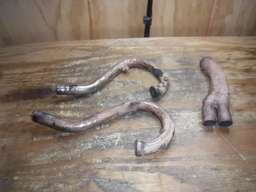 2000 KTM 400 EXC Header Exhaust Pipe Lead Pipe