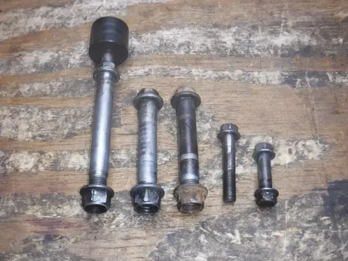 2004 RMZ250 (A) Suzuki Rear Shock Linkage Bolts Spring Absorber