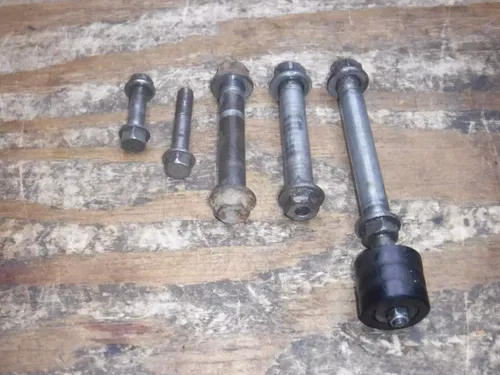 2004 RMZ250 (A) Suzuki Rear Shock Linkage Bolts Spring Absorber