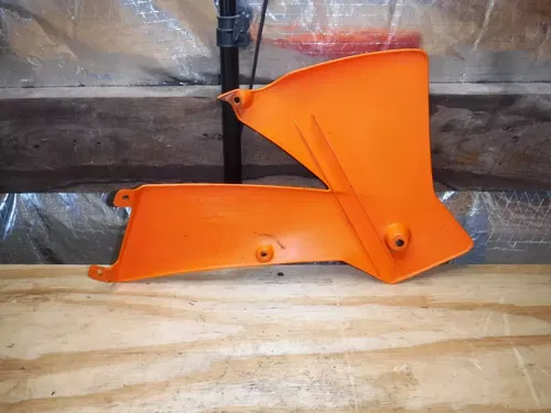 KTM520 EXC Front Left Shroud Plastics Orange Fairing Body 2002