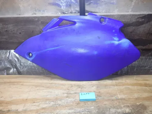 2008 Yz450f Left Side Number Plate Plastic Blue