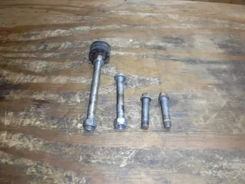2000 KTM 400 EXC Rear Shock Linkage Bolts Spring Absorber