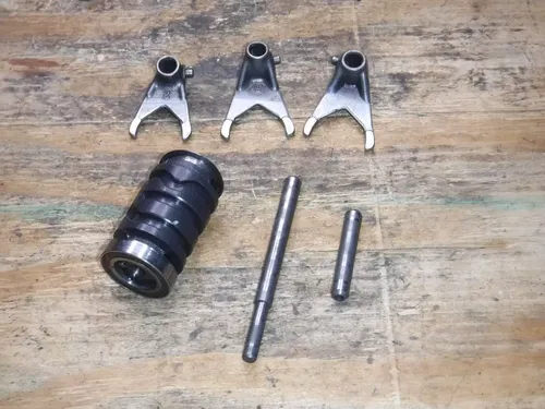 Yz125 Transmission Drum Forks Rod Rods Selector Rotor 1993