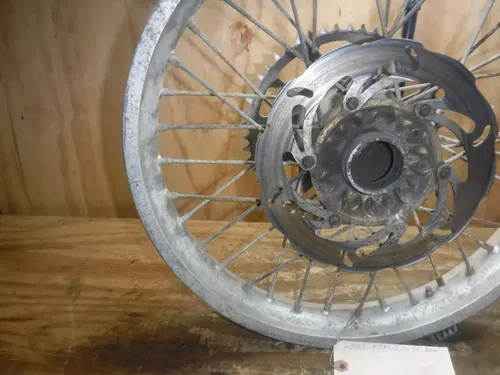2003 KTM 200 SX Rear Wheel Rim Hub Spokes Complete