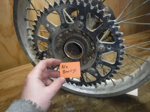 2003 KTM 200 SX Rear Wheel Rim Hub Spokes Complete