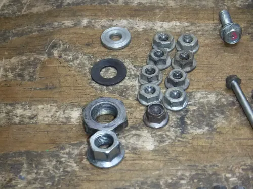 1997 Kx125 (A) Kawasaki Motor Bolts Kit Engine Bolt Kit Nuts