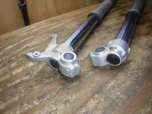 2005 KTM 200 EXC Front Forks Suspension Upper Lower Legs