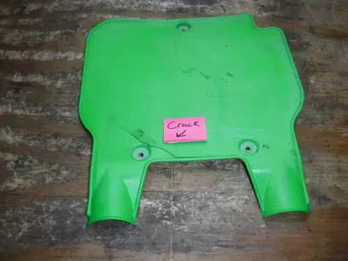 1991 Kx125 (B) Kawasaki Number Plate Plastics Plastic Body Green