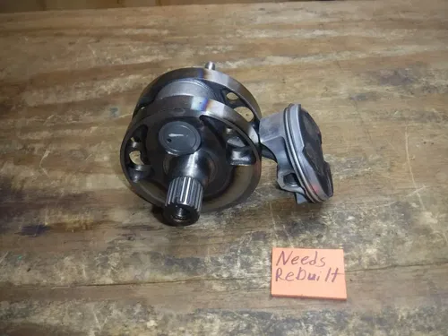 2015 Crf250r (B) Crankshaft Crank Shaft Connecting Rod Bottom End **NEEDS WORK**