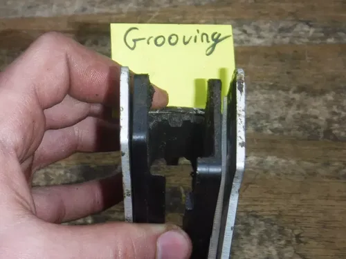 2002 Rm125 (A) Suzuki Rear Swingarm Chain Slider Slide Guide Insert 02 - 06