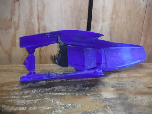 2004 TTR90 (A) Plastic Rear Body Rear Fender Side Number Plates Blue