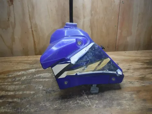 2004 TTR125 Fuel Tank Gas Petrol Cap Cell Body Blue Plastics