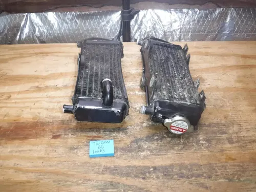 Yz250 Rad Radiators Left Right Side Cap Cooling System 1999