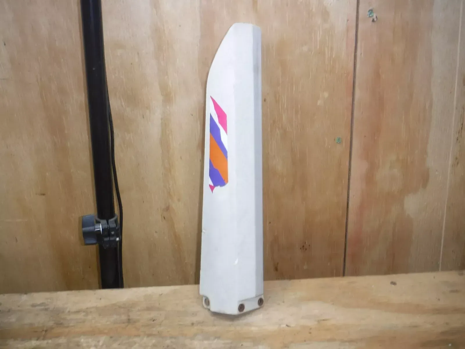 1993 Yz80 (A) Front Fork Guard Plastic White