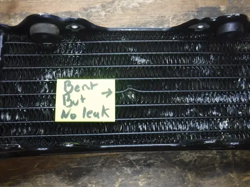 1996 Yz250 Yamaha Right Side Rad Radiator Fins Honeycomb Coolant Water Pressure