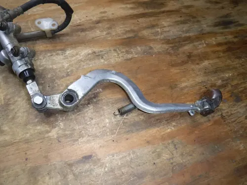 1991 Kx125 (C)  Rear Brake Assembly Caliper Pads Mastercylinder Line Brake Lever