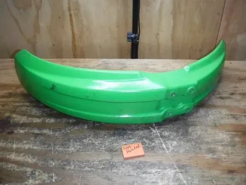 1997 Kx125 (A) Kawasaki Front Fender Plastic Shroud Fairing Green