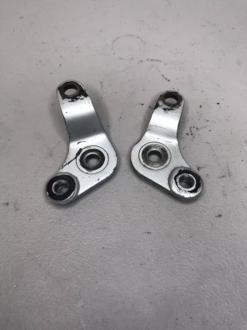 2011 Kx85 * Rear Shock Linkage Plates Bracket Mounts 2006 2007 2008 2009 - 2013