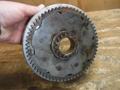 2012 RMZ450 Clutch Basket Inner Hub Pressure Plate