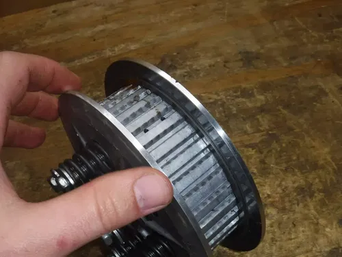 2012 RMZ450 Clutch Basket Inner Hub Pressure Plate