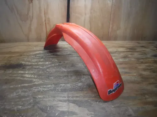 1984 Cr 125 Front Fender Plastics Shroud Fairing Body Red