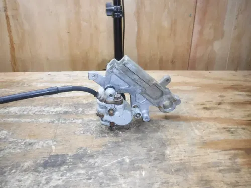1996 Yz125 (C) Yamaha Rear Brake Assembly MasterCylinder Brake Line Pads Lever
