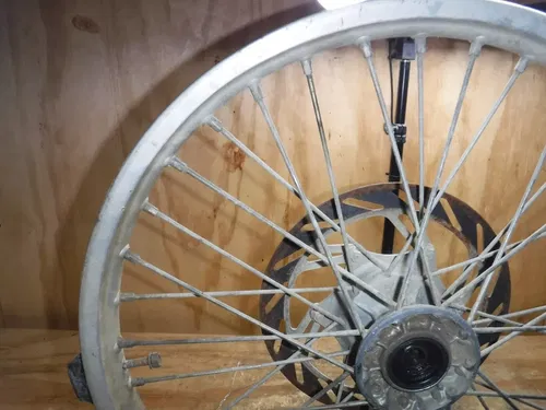 1996 KTM 125 EXC Front Wheel Rim Hub Spokes Complete