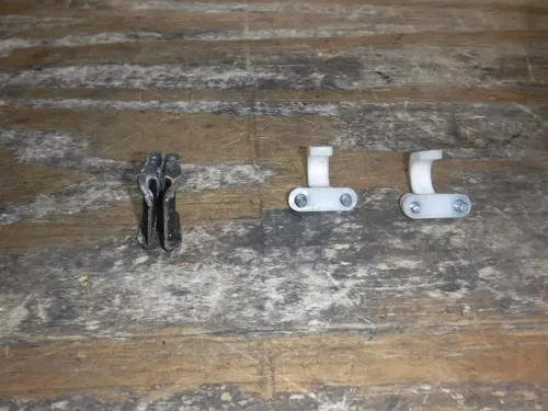 2001 Yz426f (B) Yamaha Front And Rear Brake Line Holder Guides Plastic