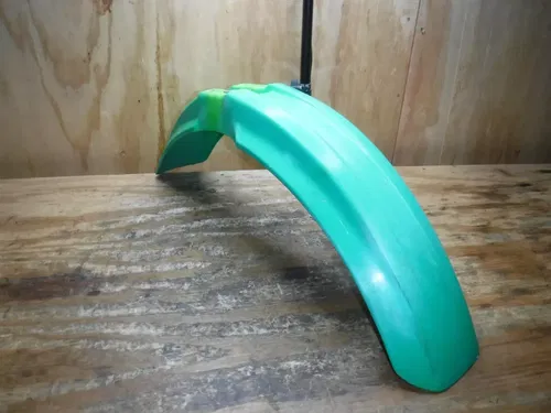 1991 Kx125 (B) Kawasaki Front Fender Plastic Shroud Fairing Green