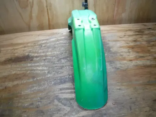 1991 Kx125 (B) Kawasaki Front Fender Plastic Shroud Fairing Green