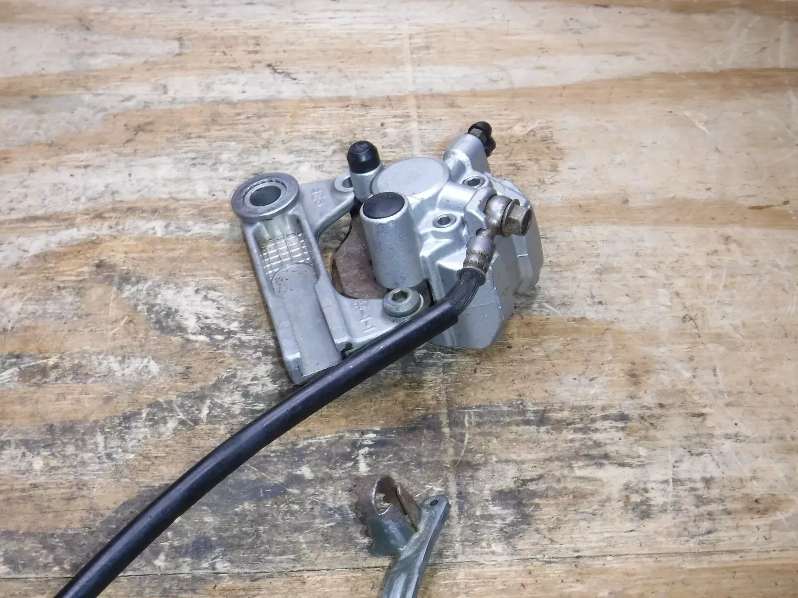 Yz80 Rear Brake Assembly Hose Line Caliper Master Cylinder 1999